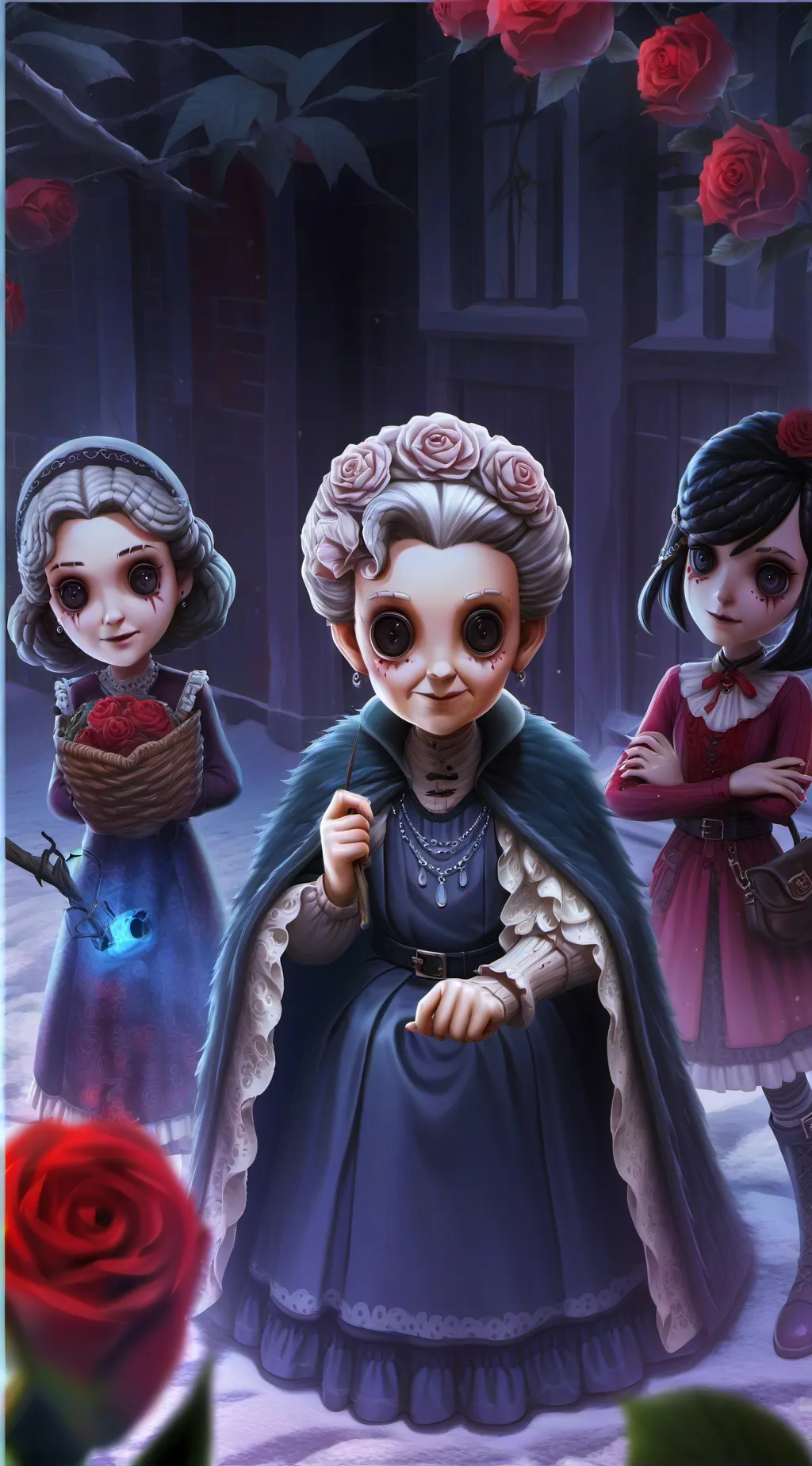 ai character: Granny (Horror) background