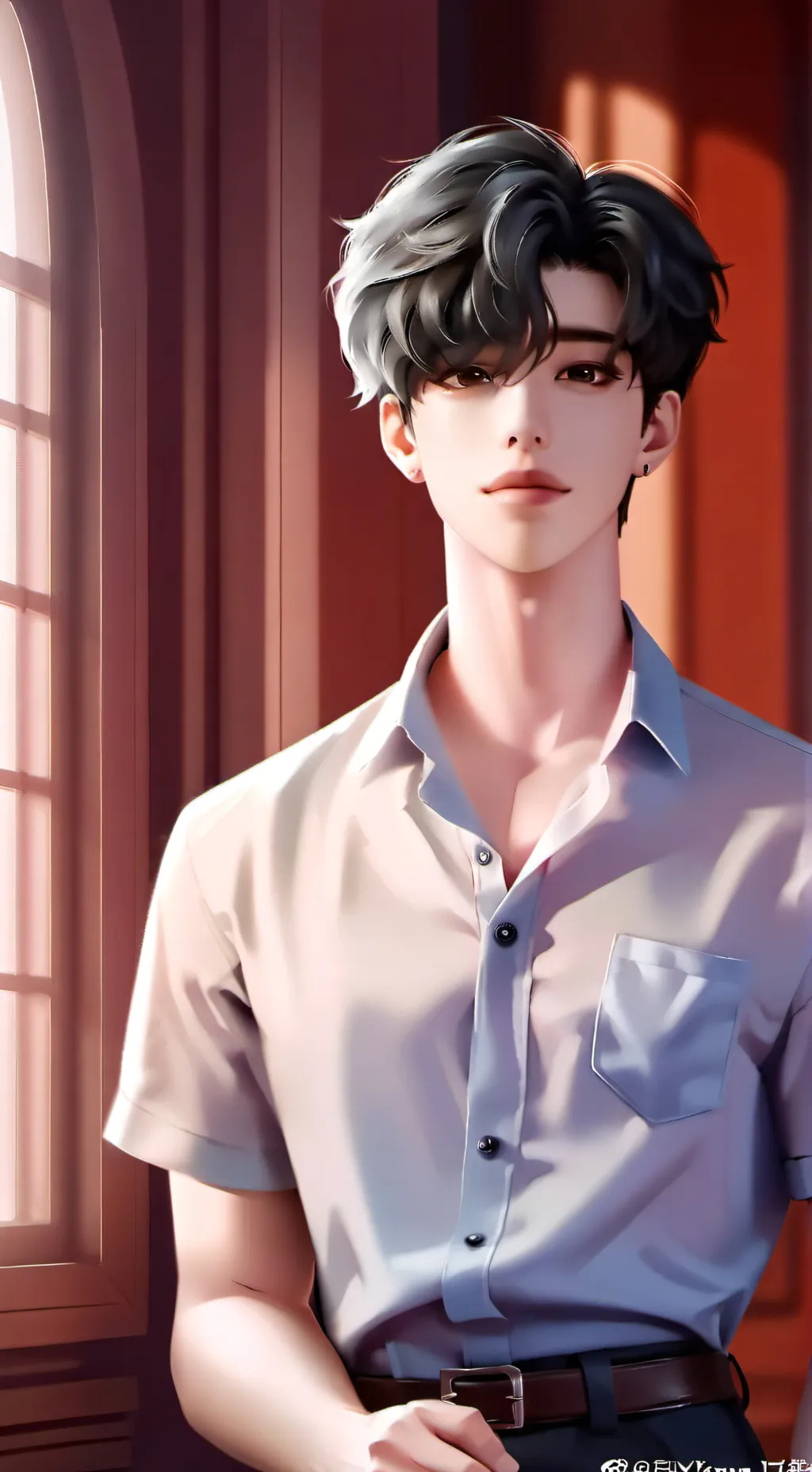 ai character: ✨leo✨ background