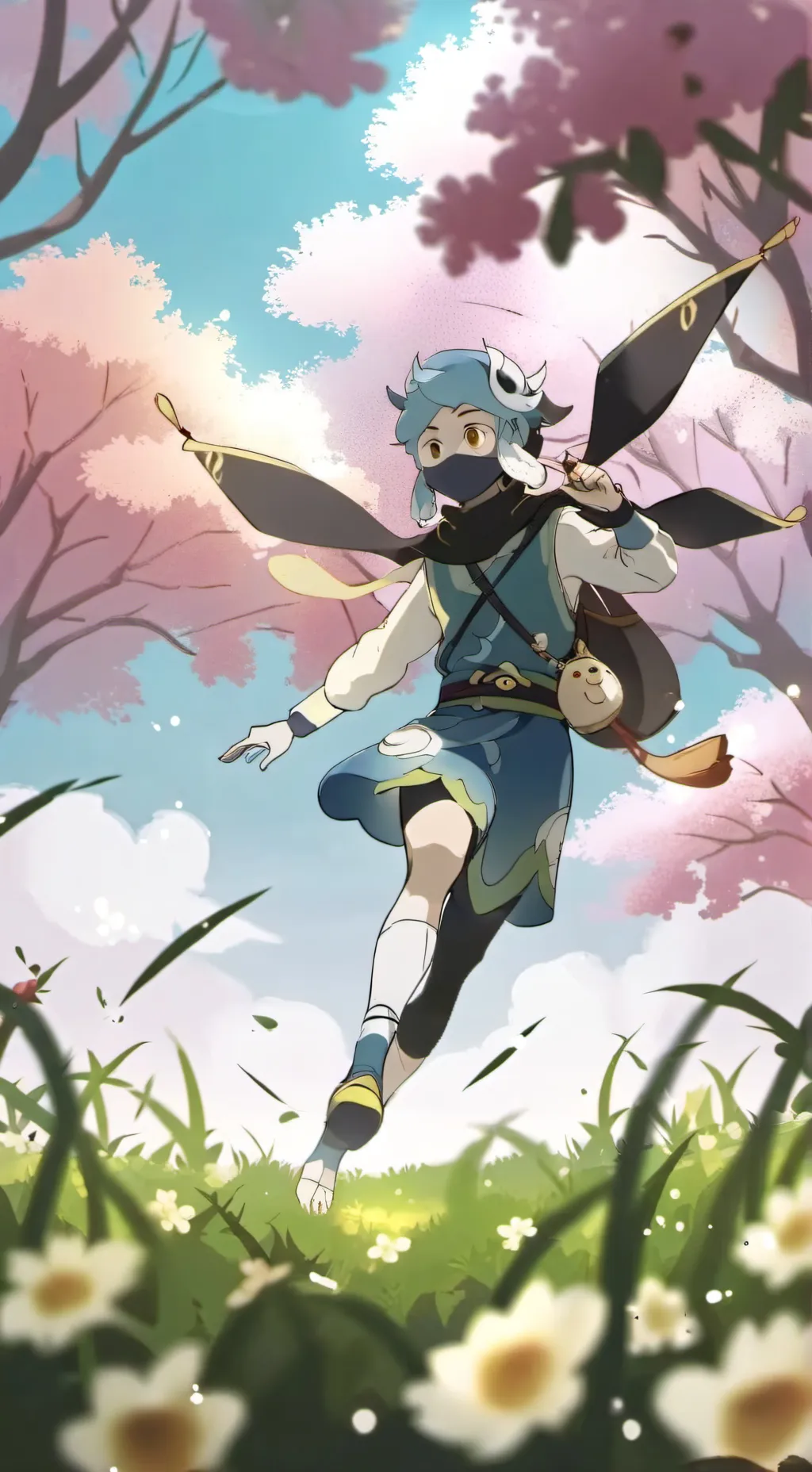 ai character: Алан background