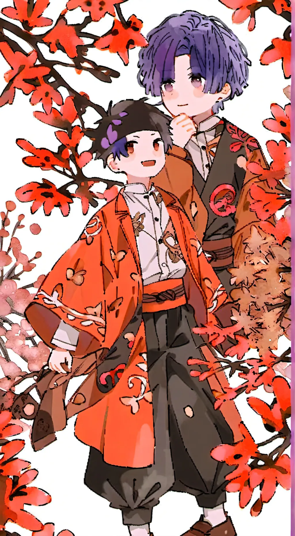 ai character: Pur background