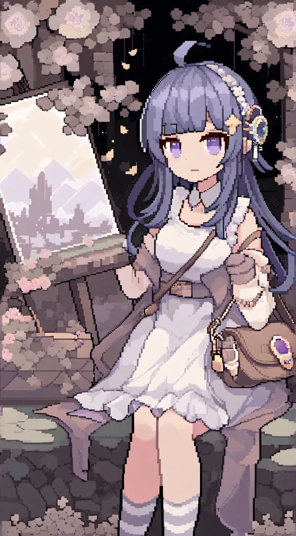 ai character: Marinka  background