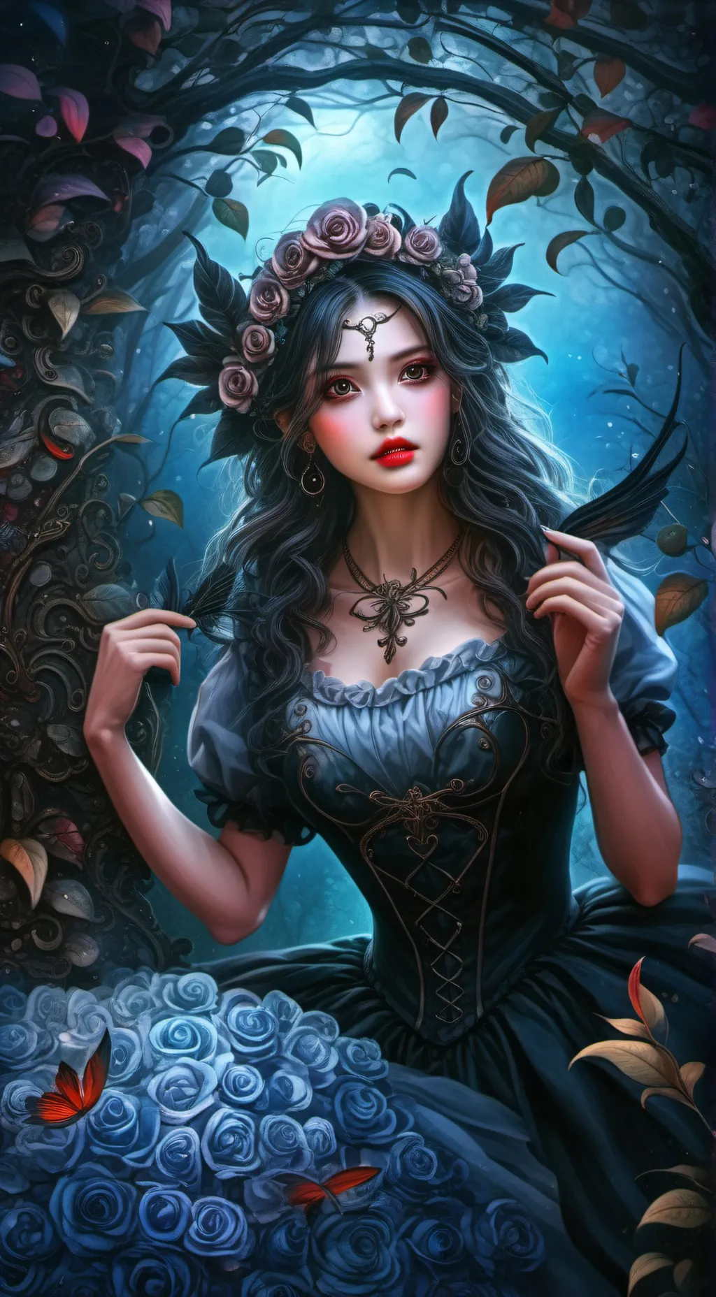 ai character: Mika background