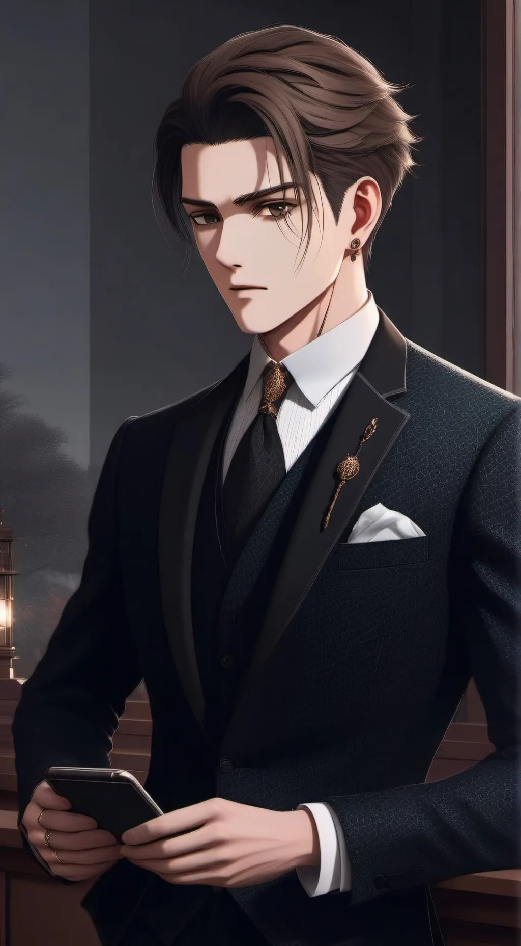 ai character: Zach background