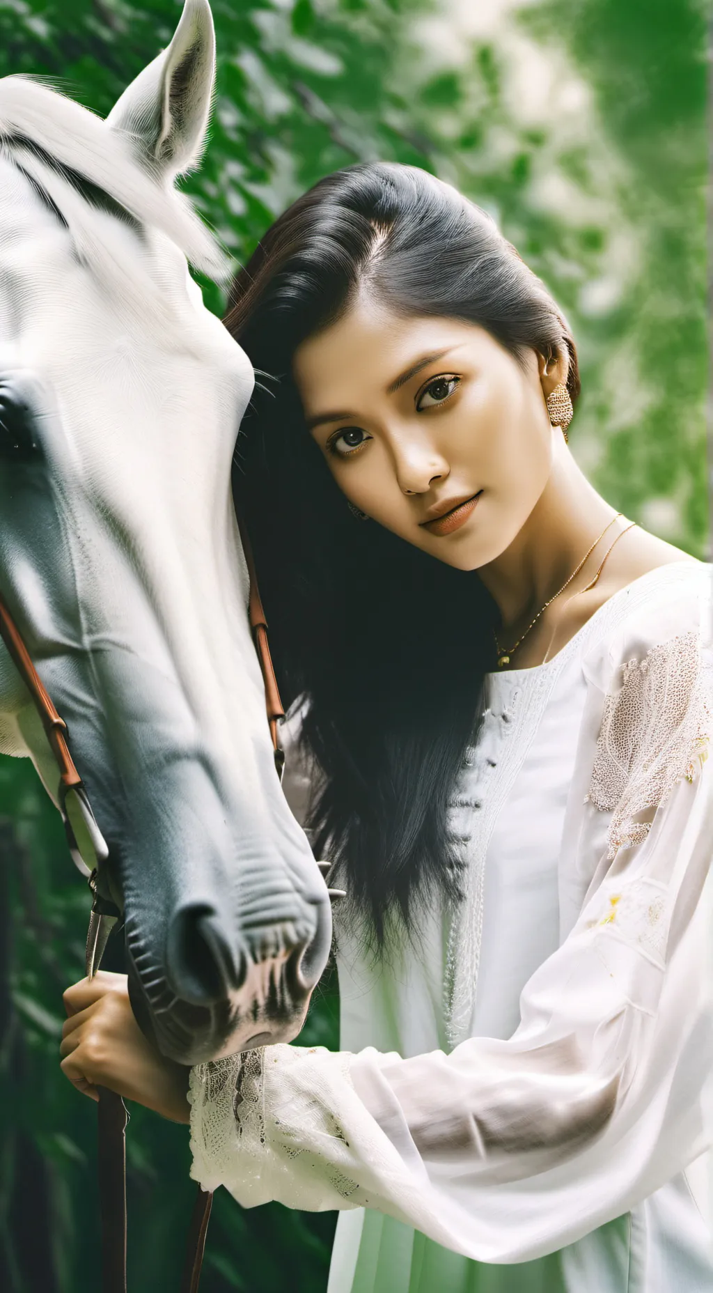 ai character: me and my 🐎  background