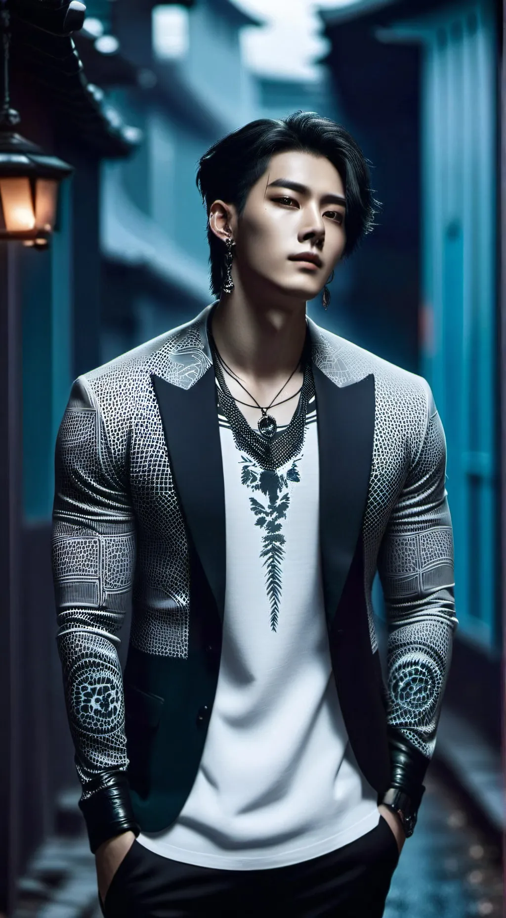 ai character: Kim Seung Min background