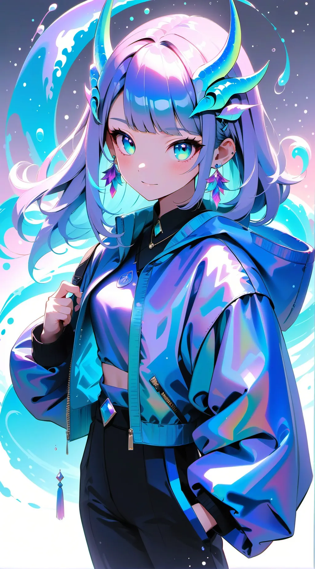 ai character: Mara Miyami  background