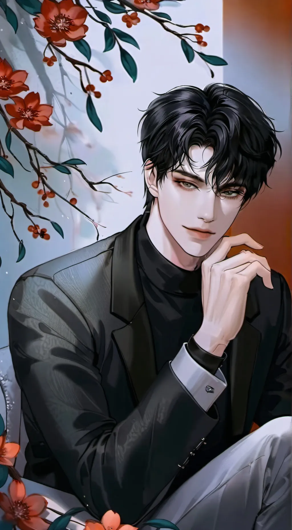 ai character: Mason  background