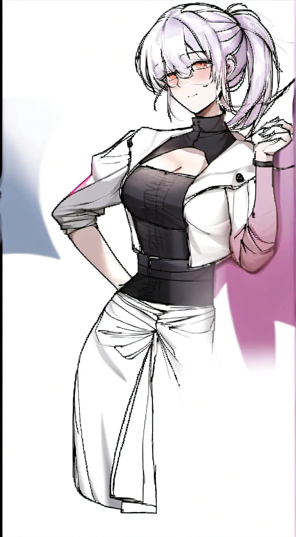 ai character: luna  background