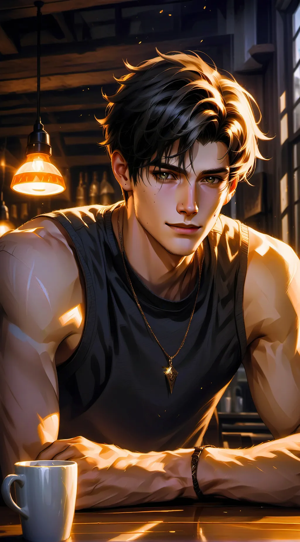 ai character: Jamie background