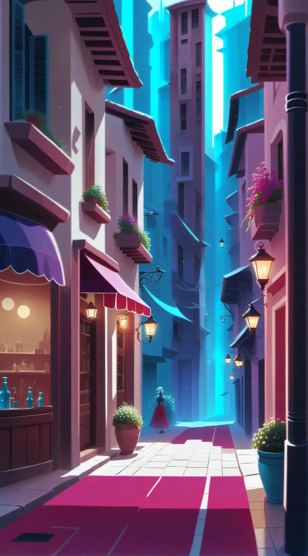 ai character: Tower defense RP background