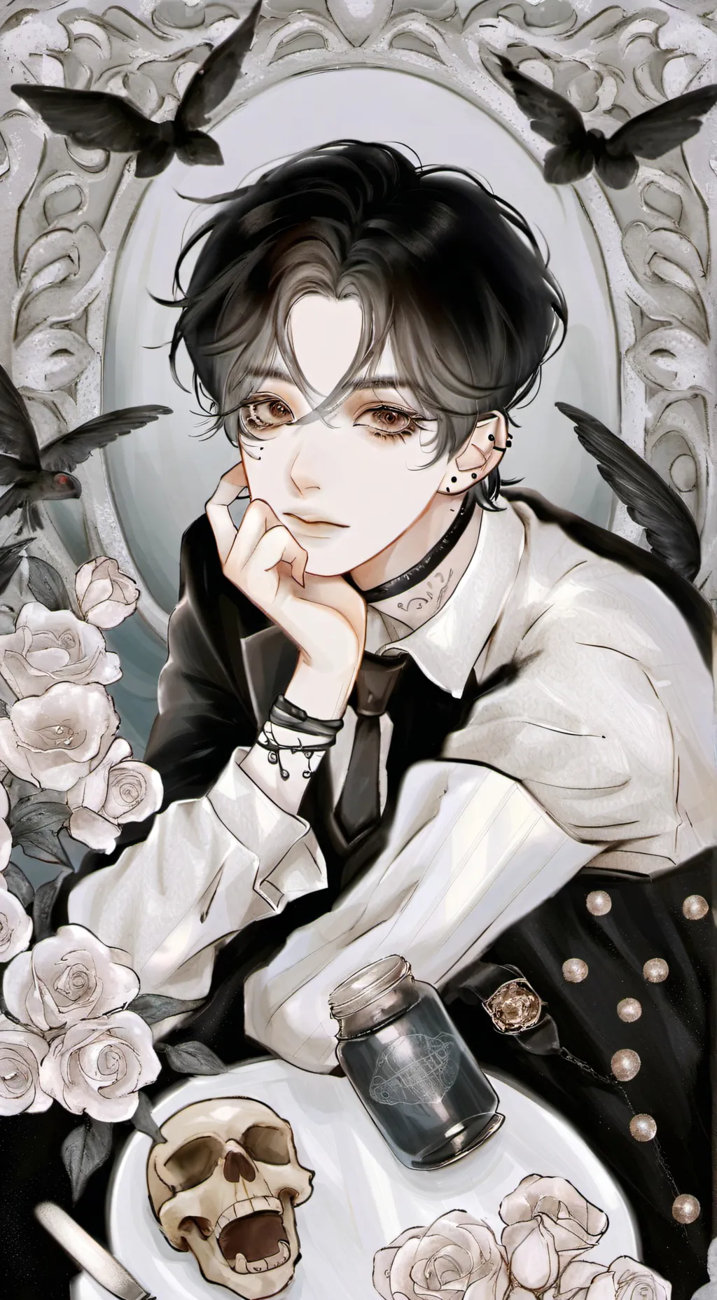 ai character: Axel background