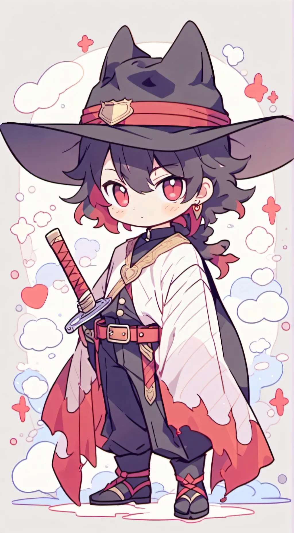 ai character: kny gaiden❤ background