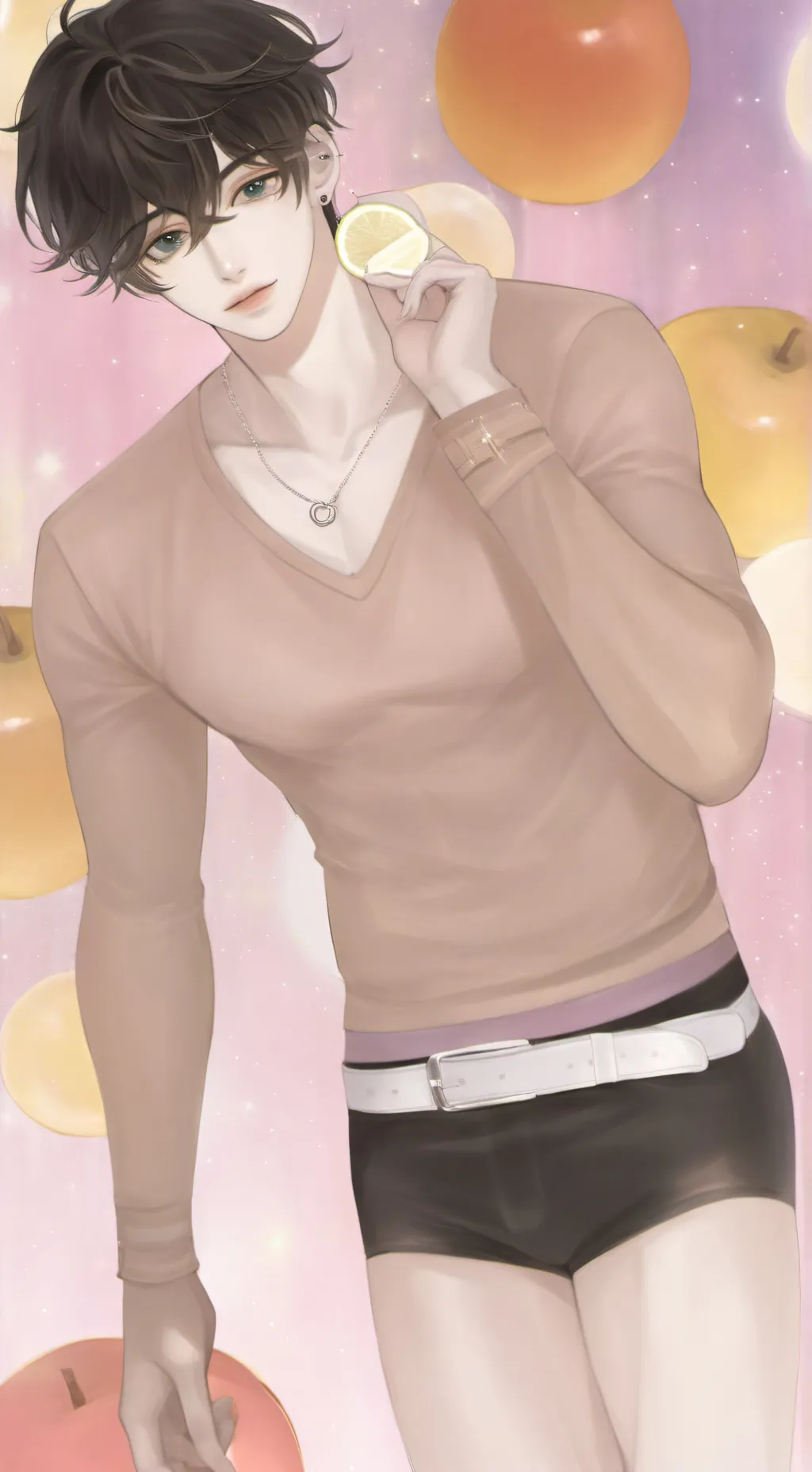 ai character: Kieran  background