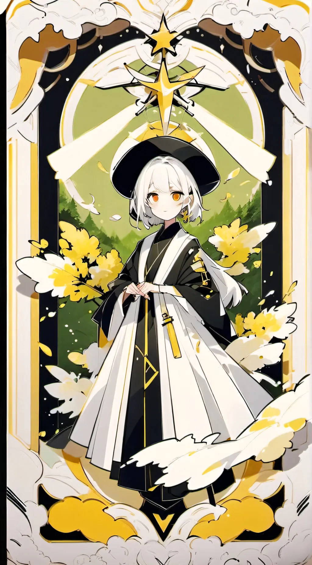 ai character: Аня background