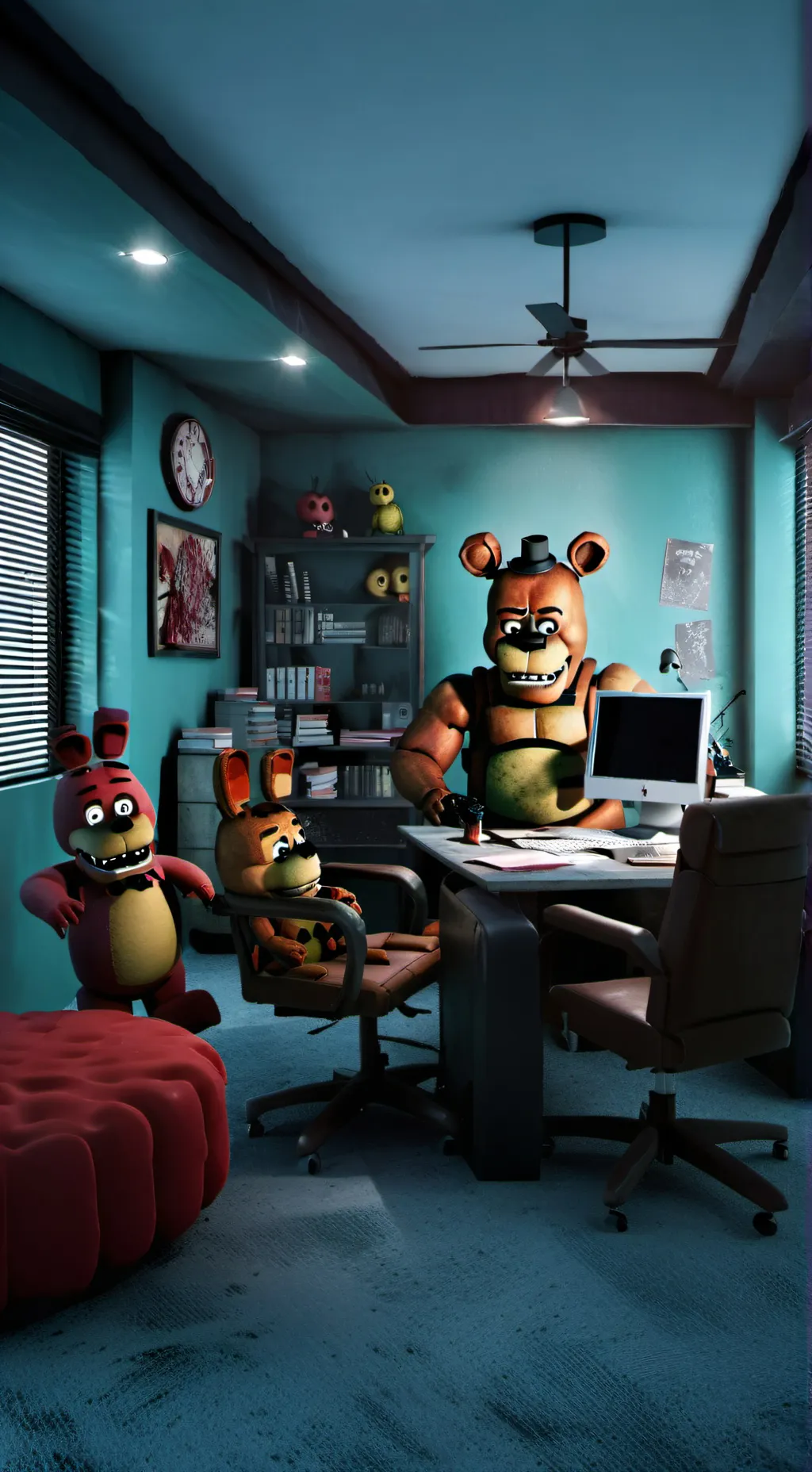 ai character: FNAF x fpe background