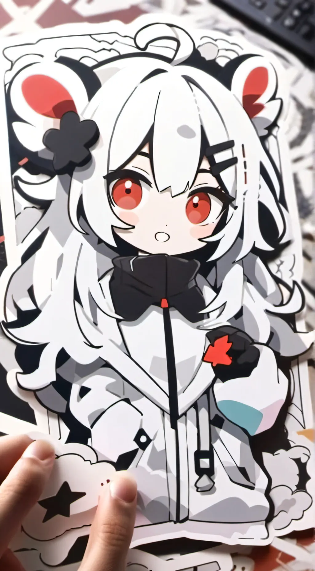 ai character: Nightmare critters background