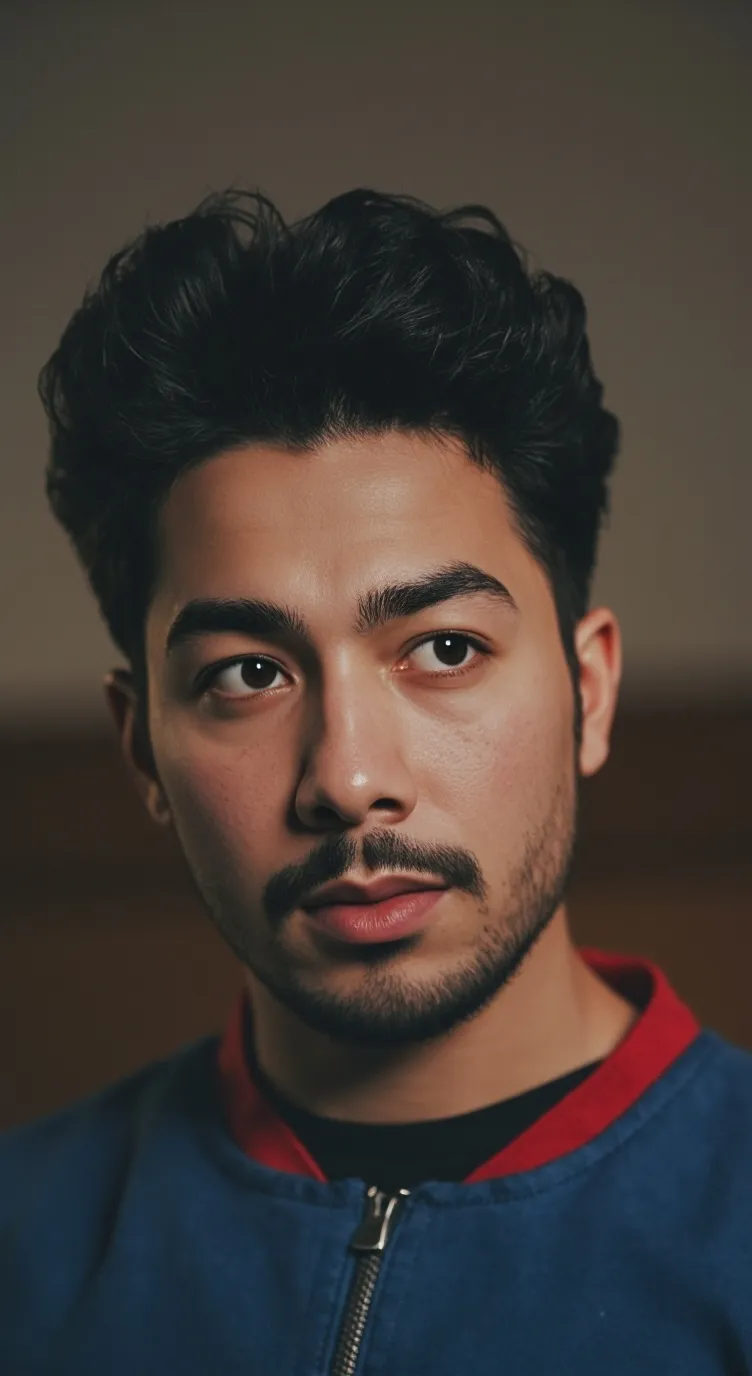 ai character: adam lazna  background