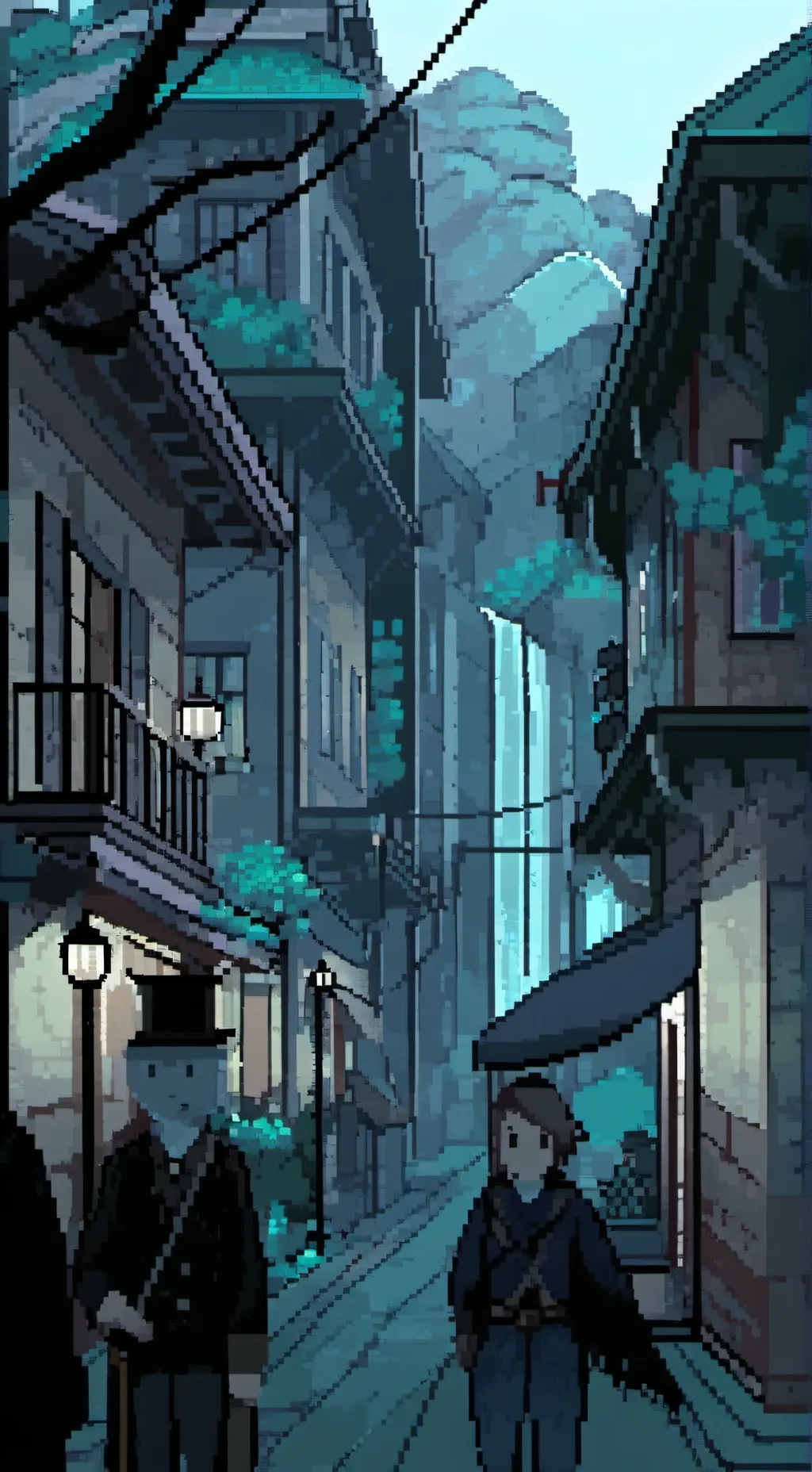 ai character: Dw squid game background