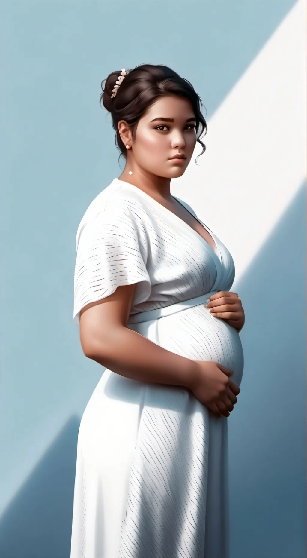 ai character: Mère porteuse  background