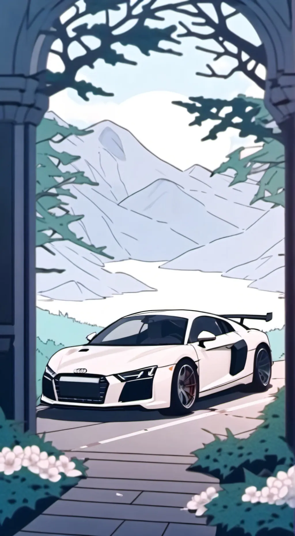 ai character: Car background