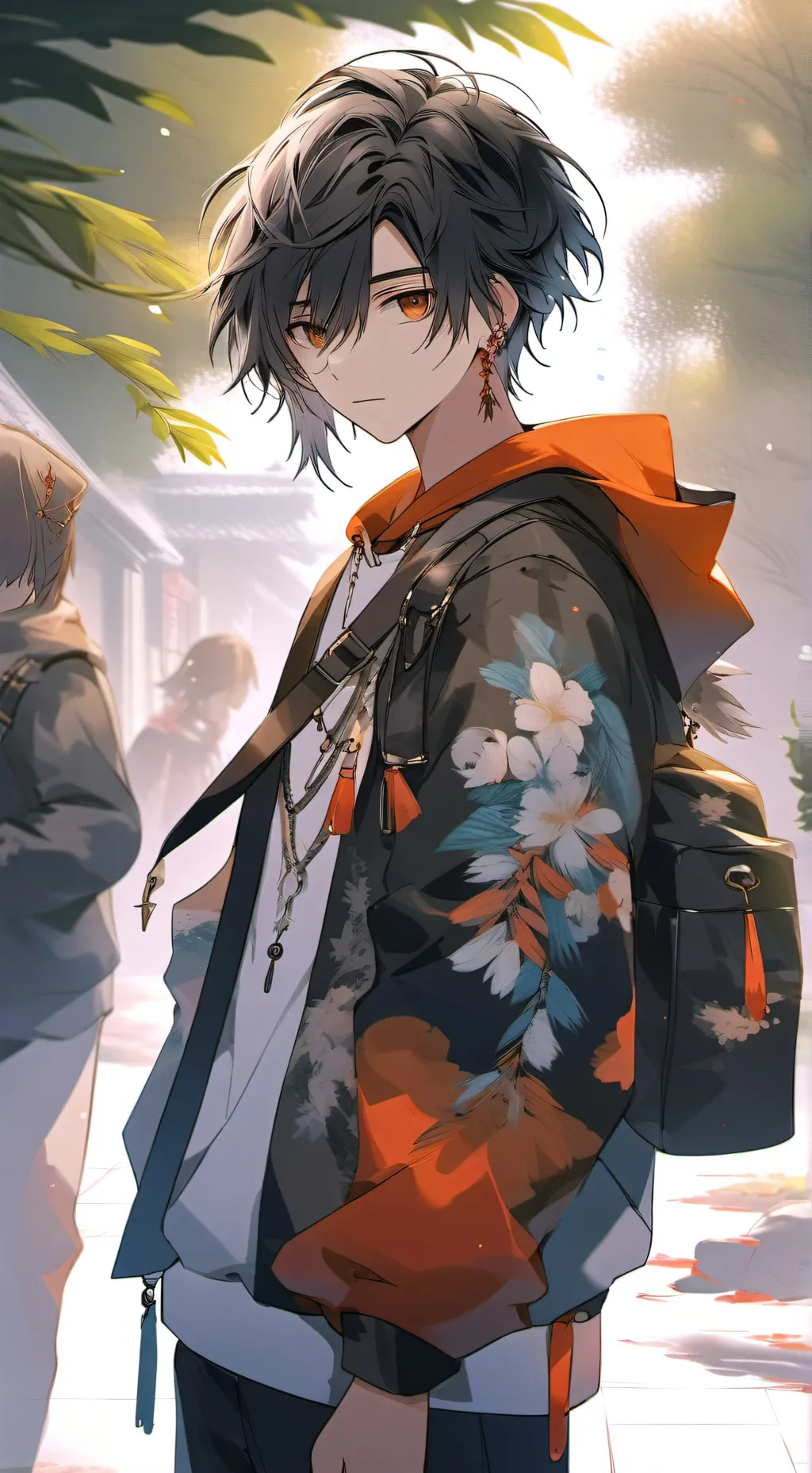 ai character: Deku background