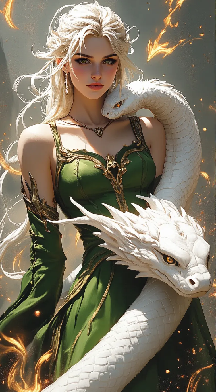 ai character: Katarina  background