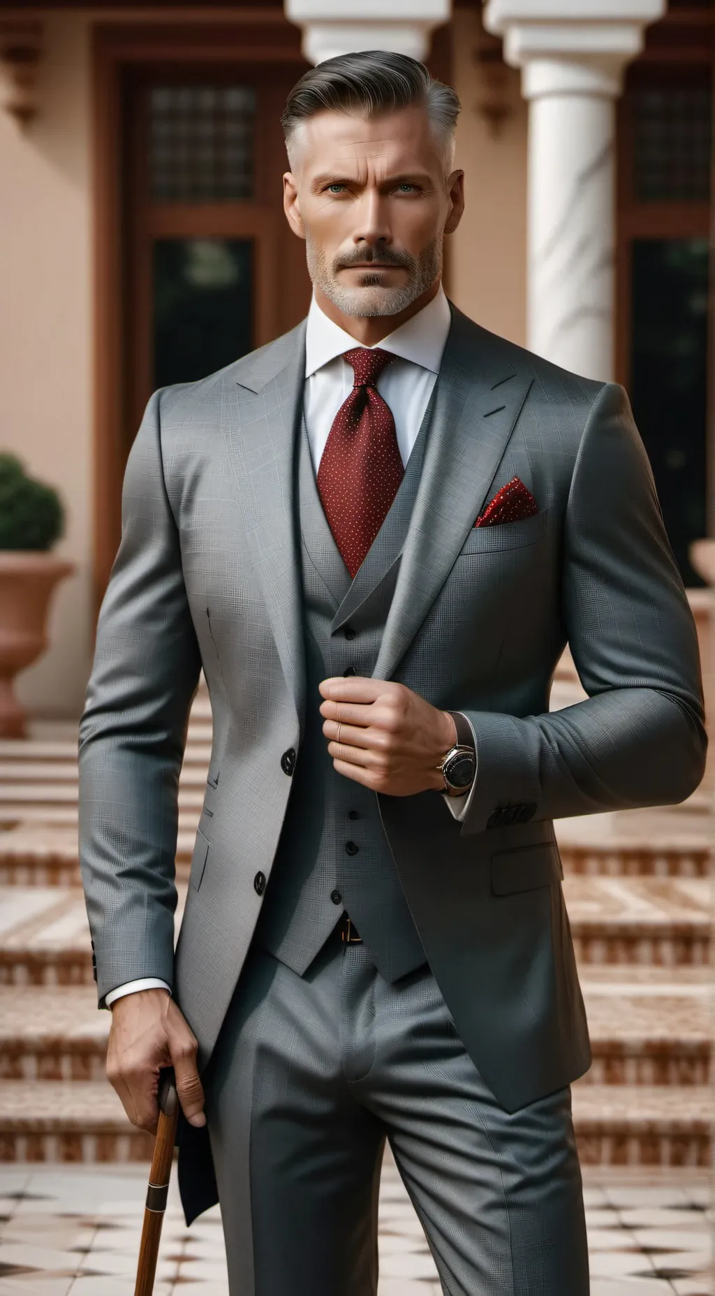 ai character: Mr. Renner background