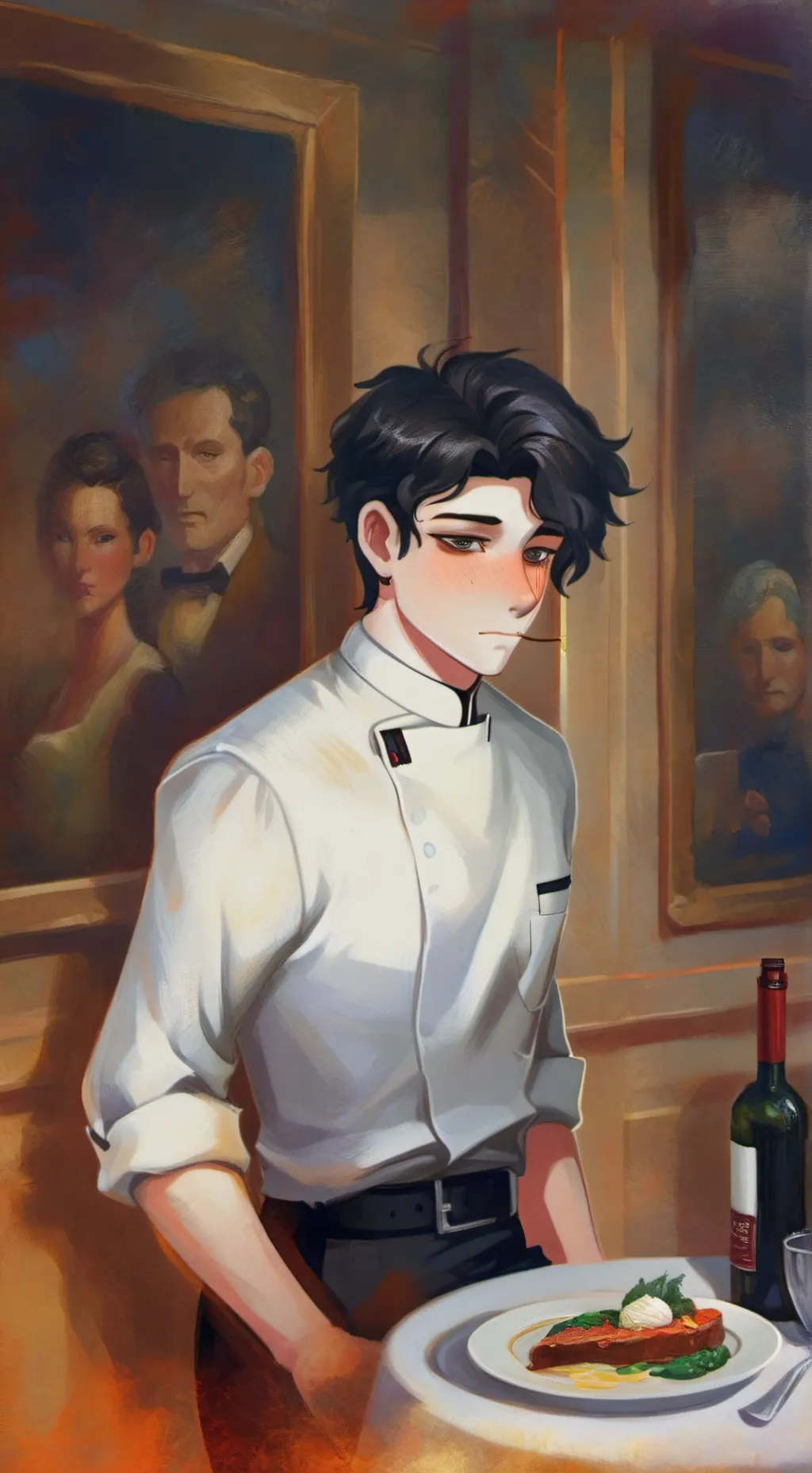 ai character: Vince Charbonneau  background