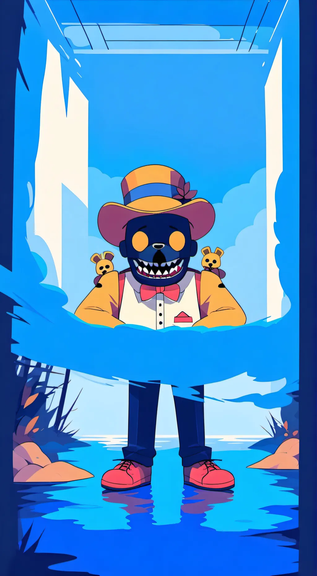 ai character: william afton!!! background