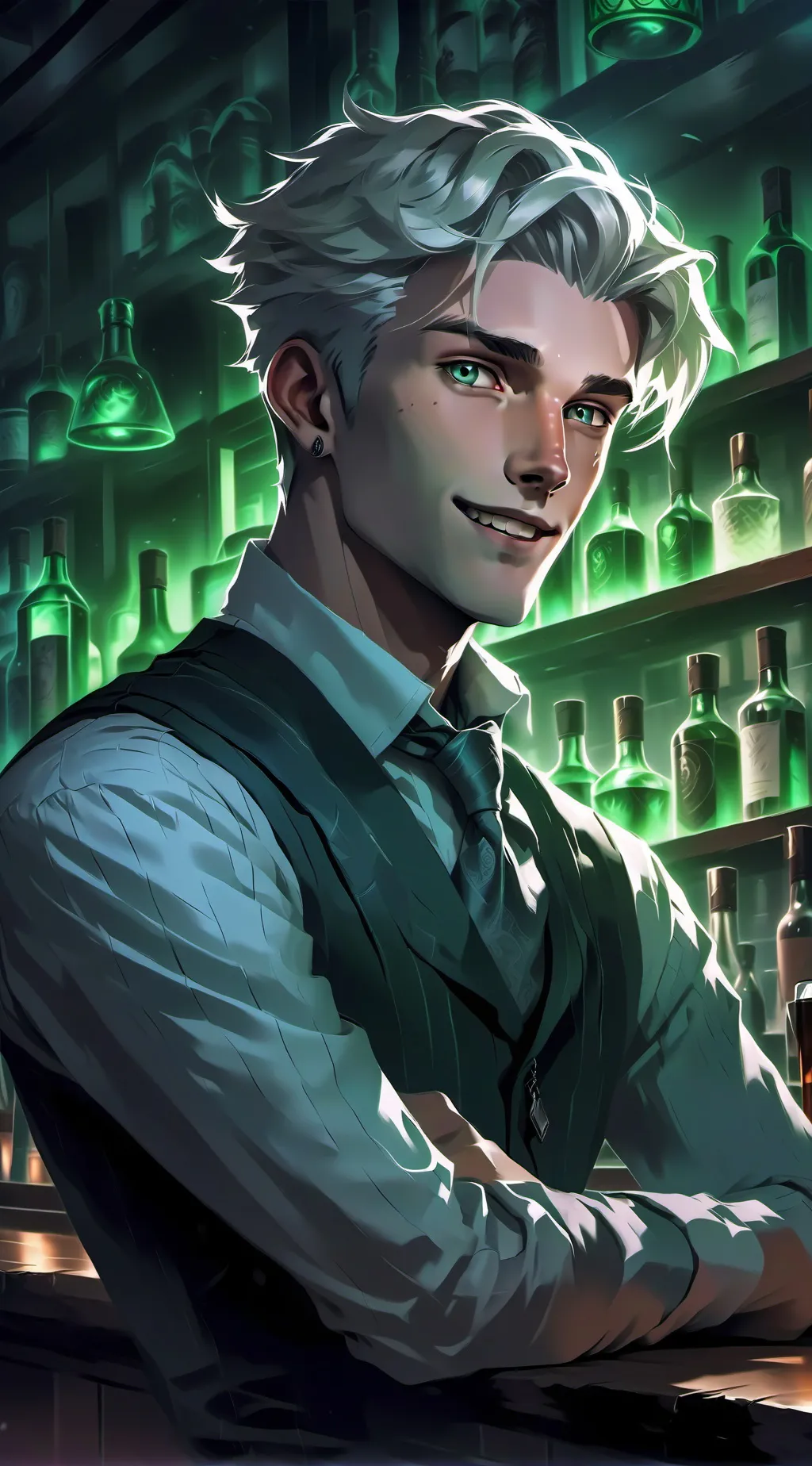 ai character: Valentín background