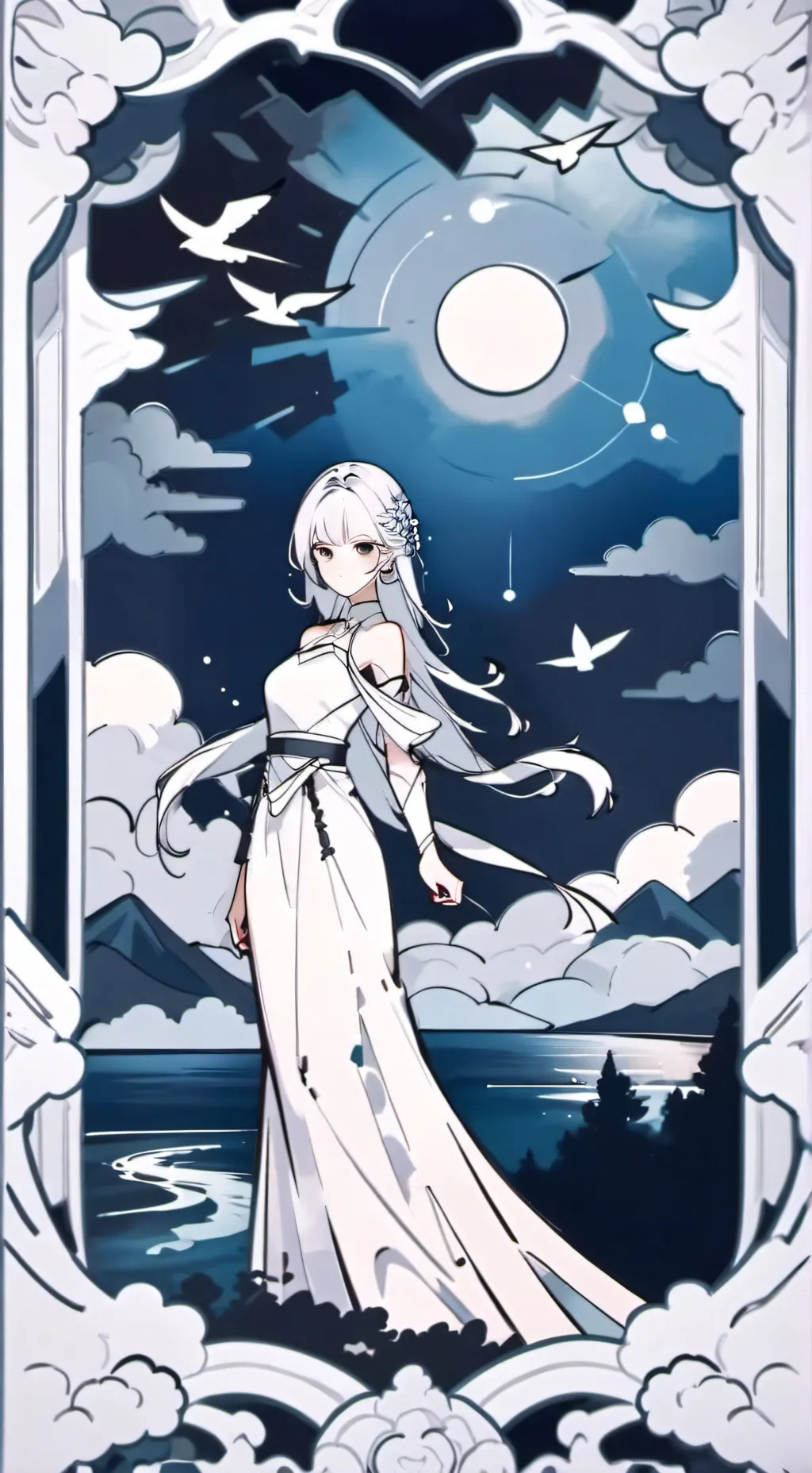 ai character: mha fantasia  background