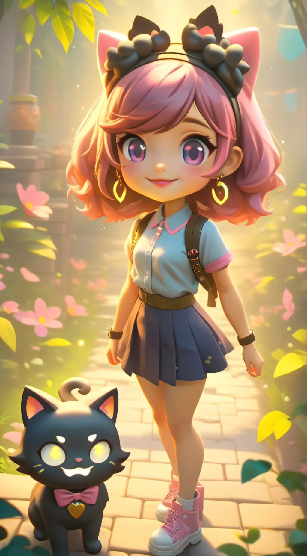 ai character: 🐈‍⬛MHA PICK ME🐈 background