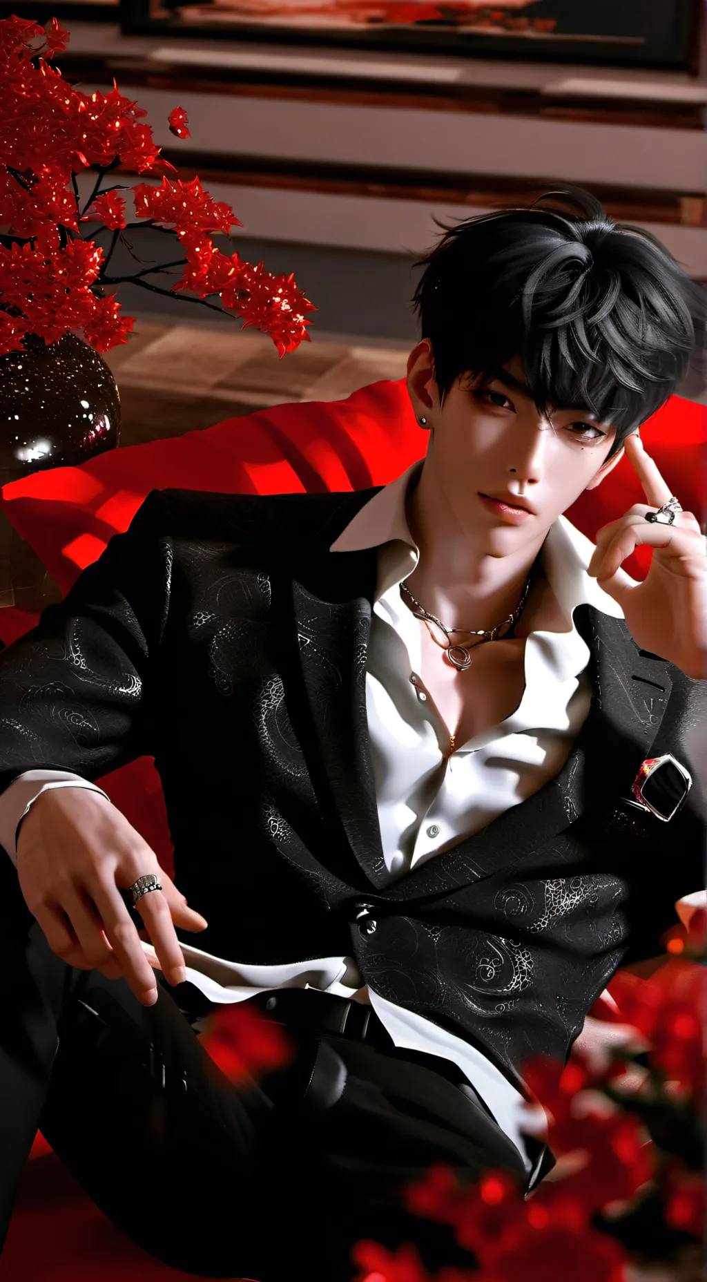 ai character: kaden background