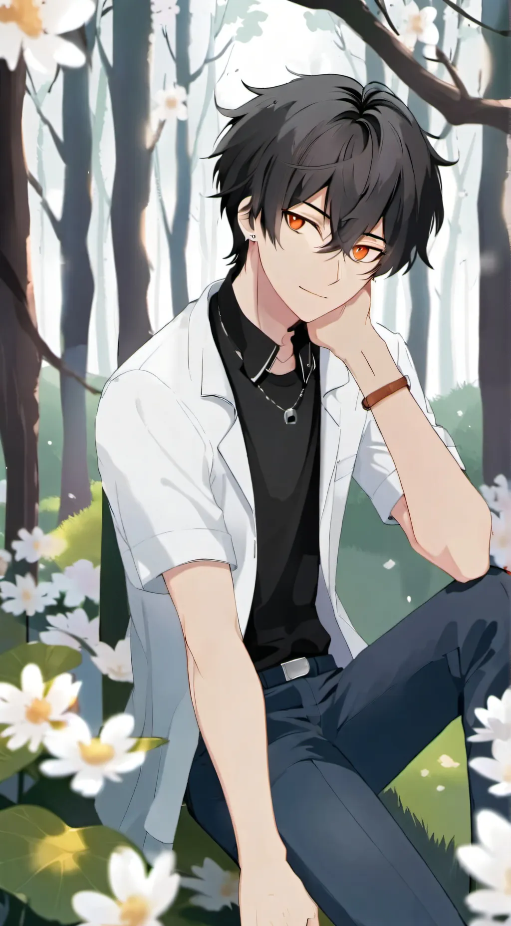 ai character: h background