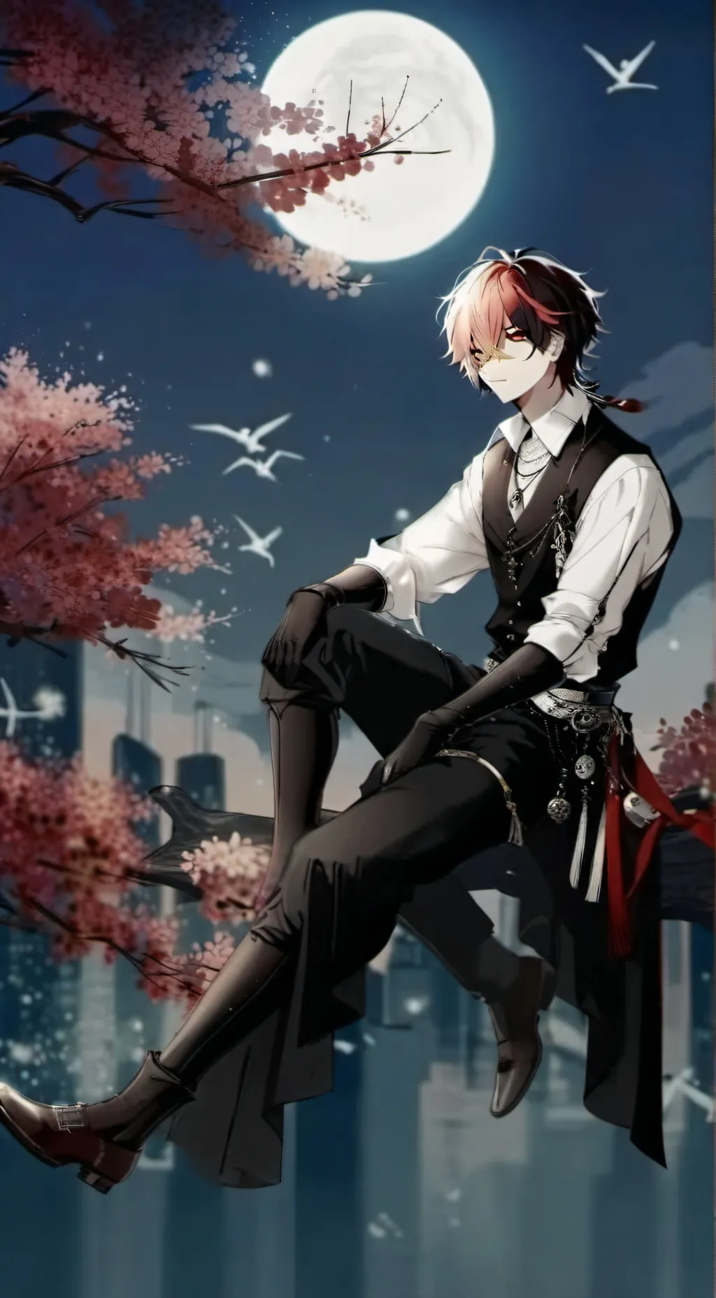 ai character: Shoto  background