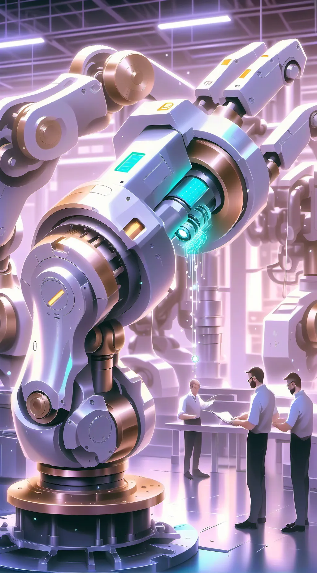 ai character: Machine-01 background