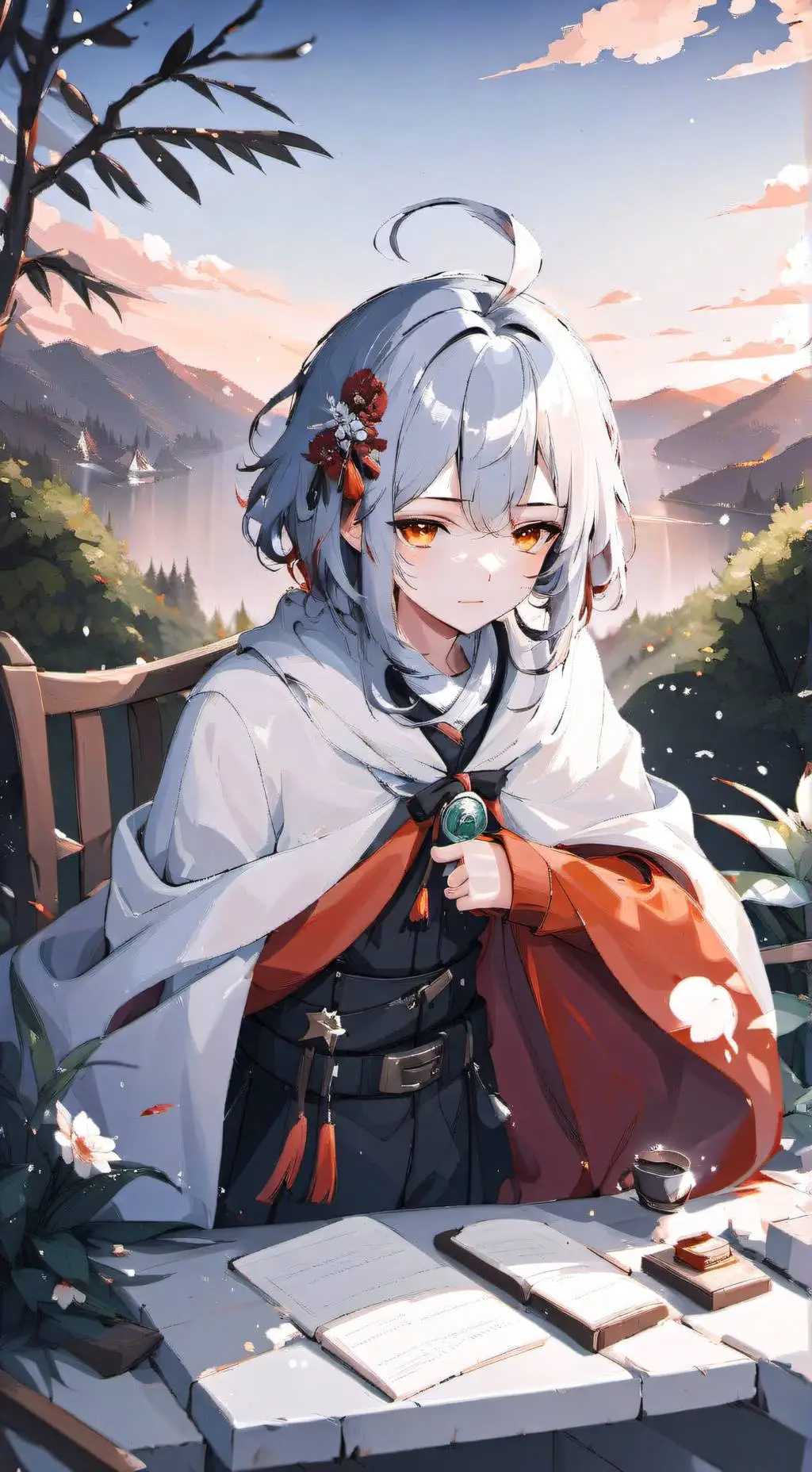 ai character: Suka background