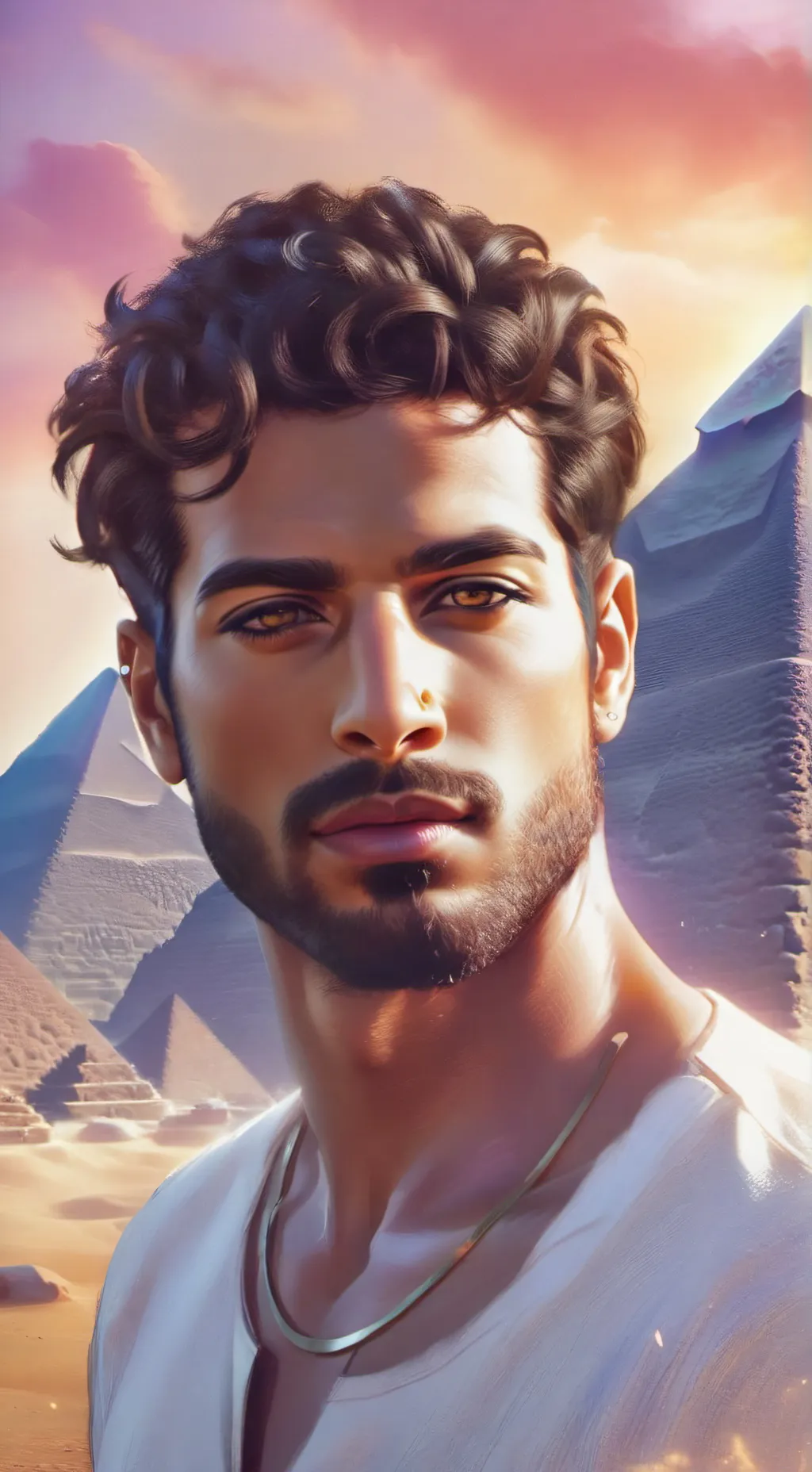 ai character: Anubis background