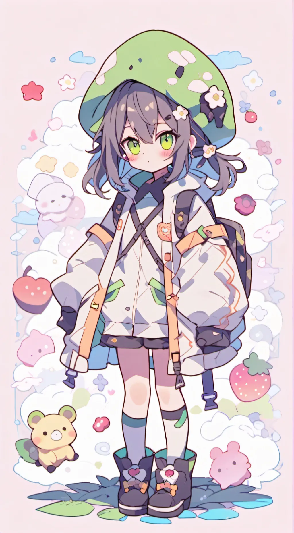 ai character: ein from aphmau background