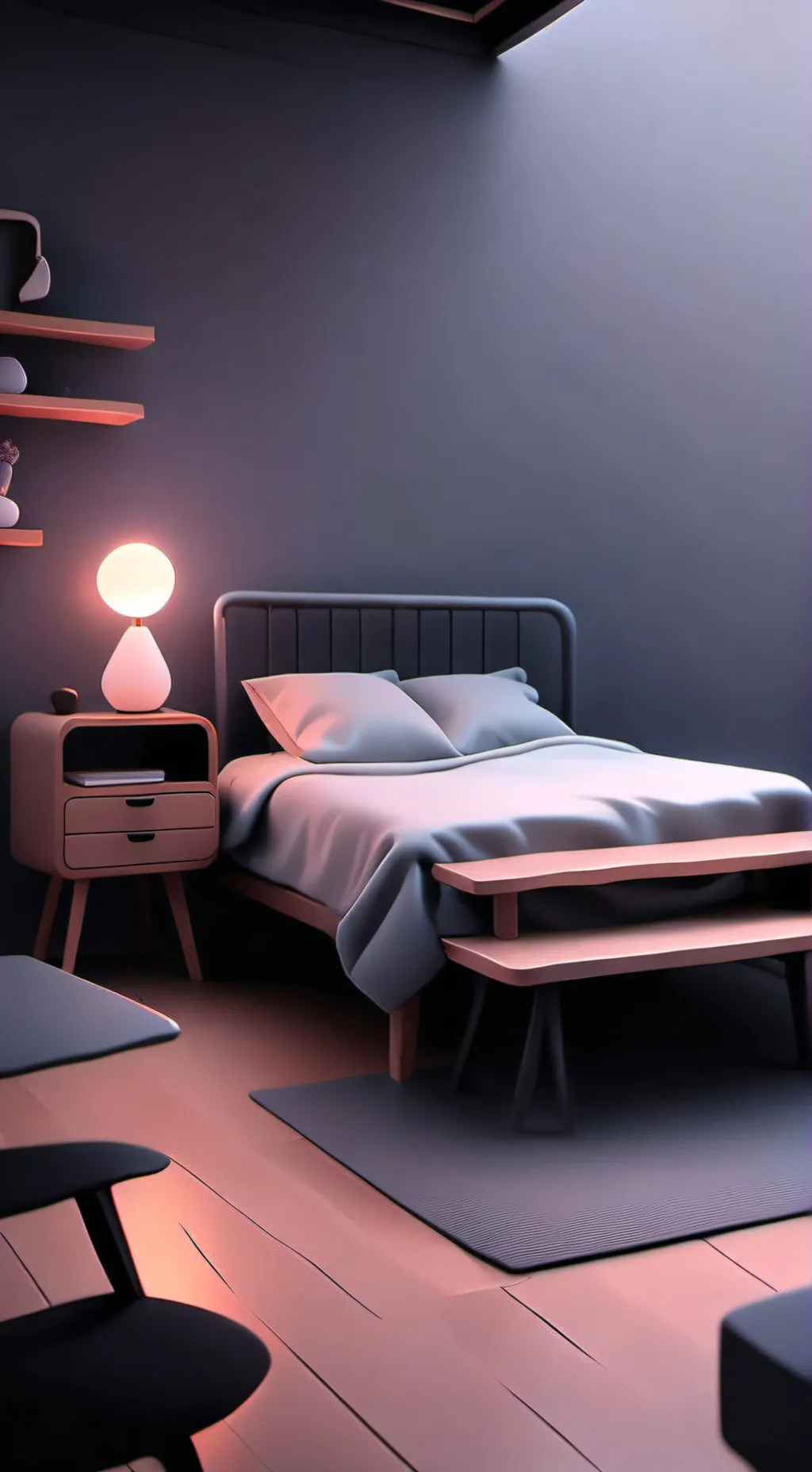 ai character: Brother friend  background