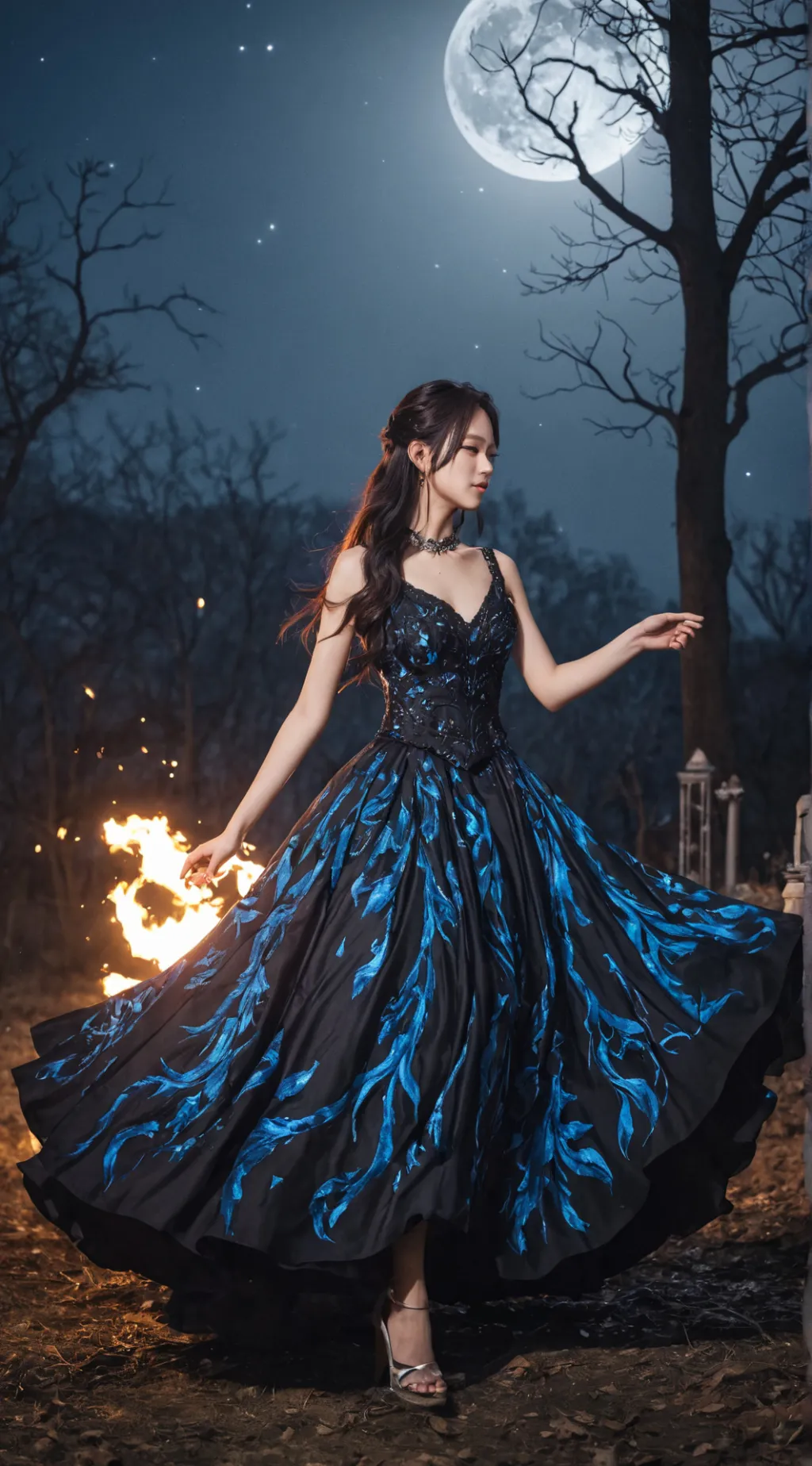 ai character: Rose  background