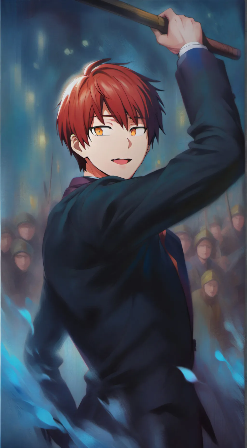 ai character: Karma et     Yor background