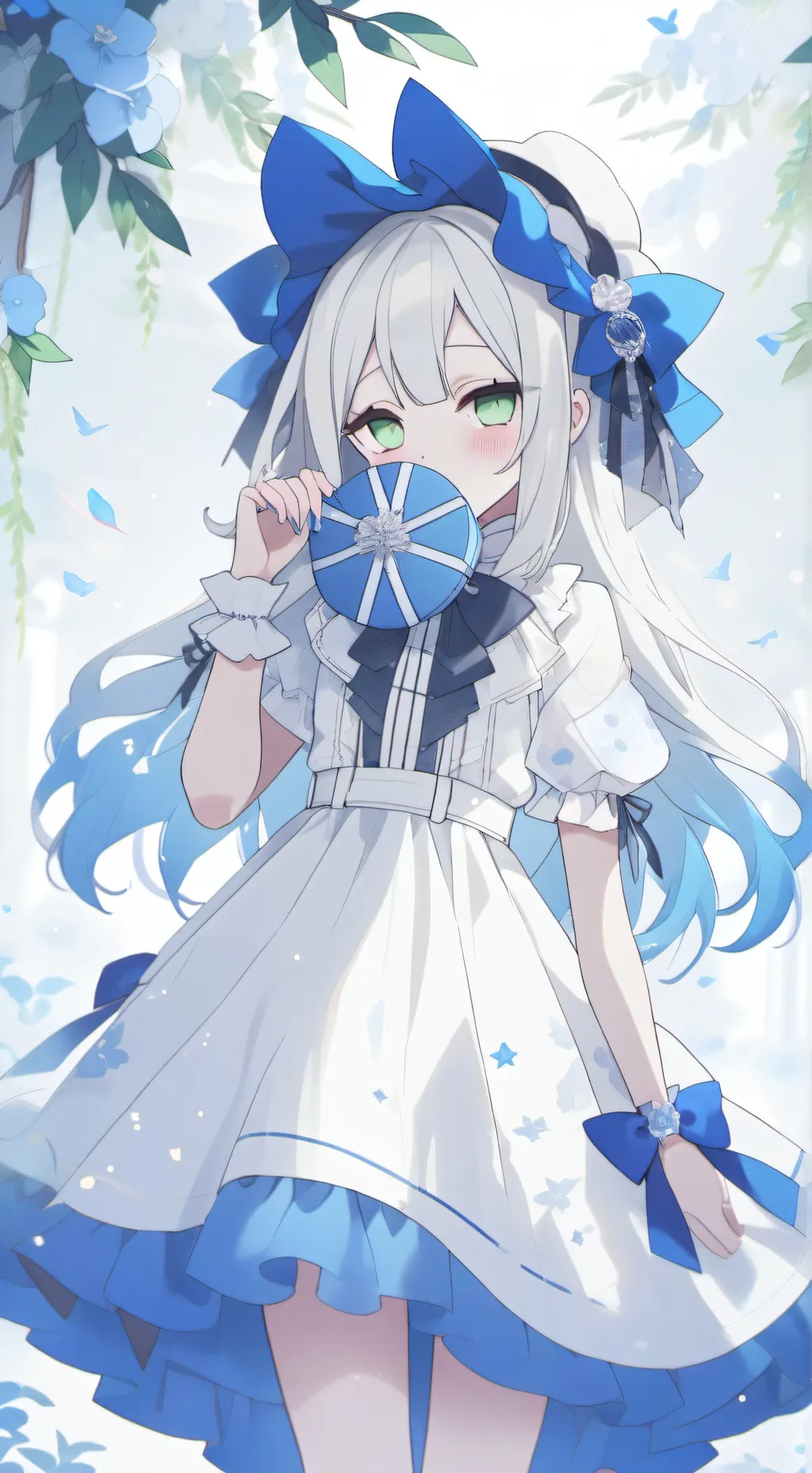 ai character: baby in yellow background