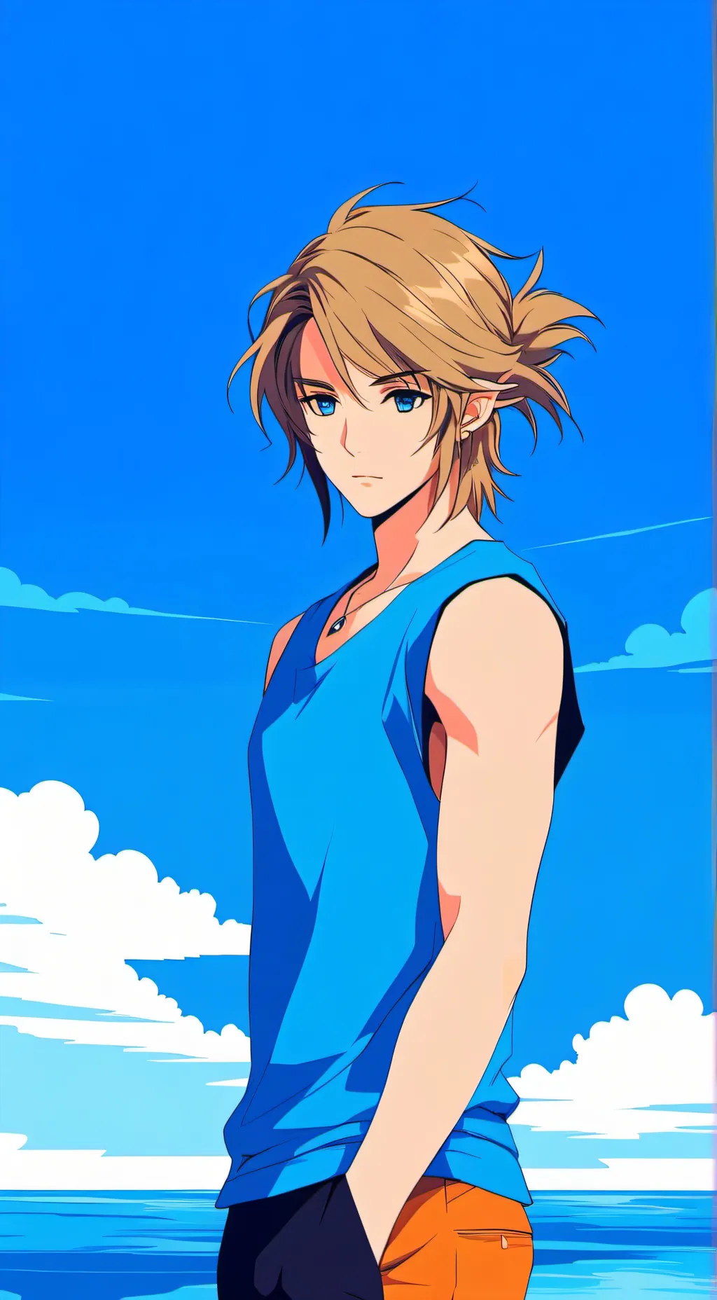 ai character: LOZ HS SleepOver background