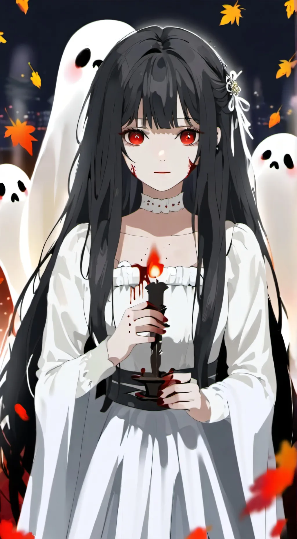 ai character: The lost girl background