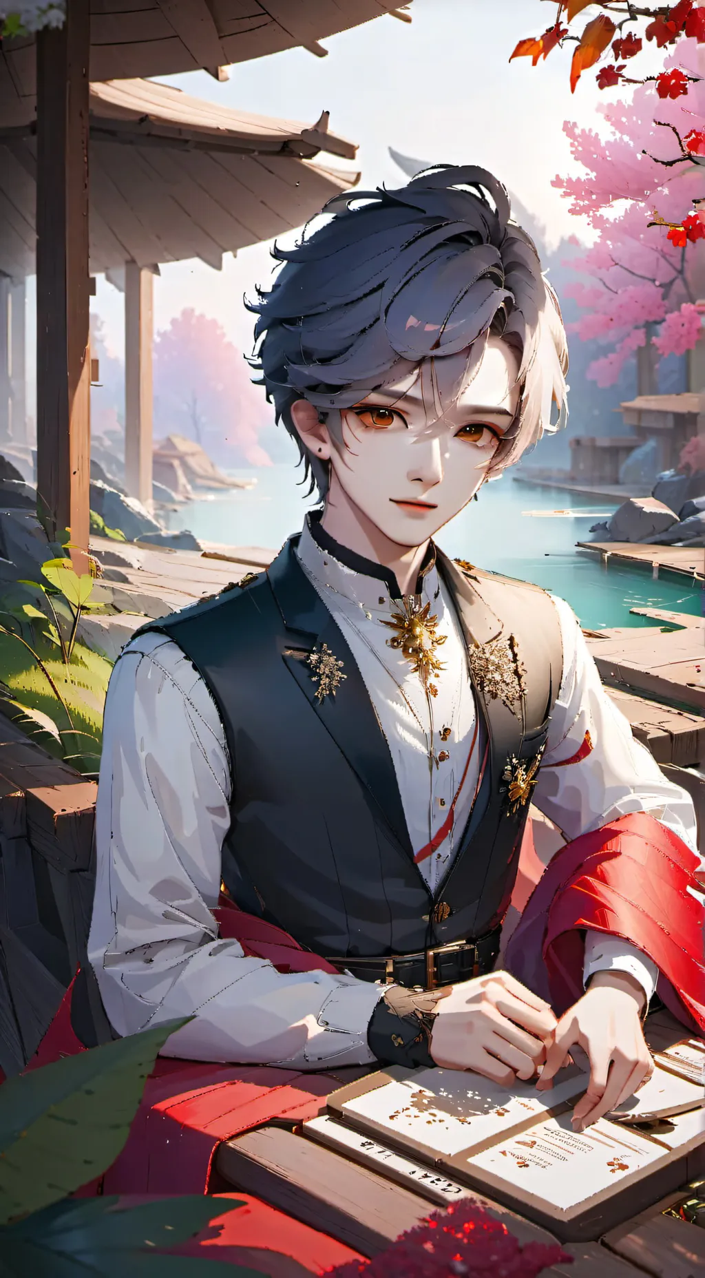 ai character: илья background