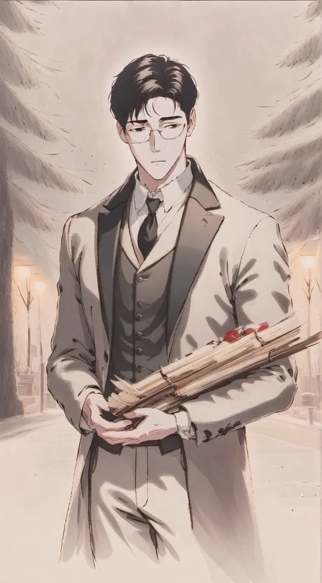 ai character: Oscar  background