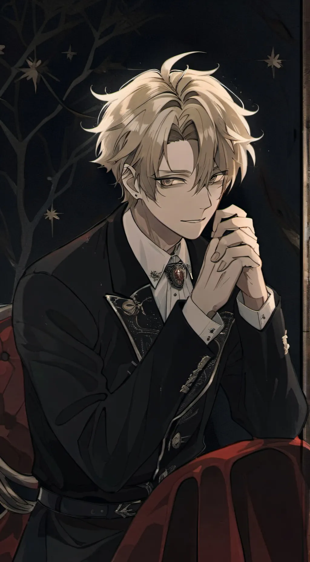 ai character: Eckhart  background