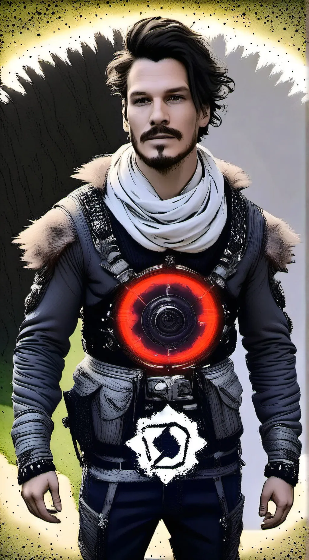 ai character: Mr Laryn Smith background