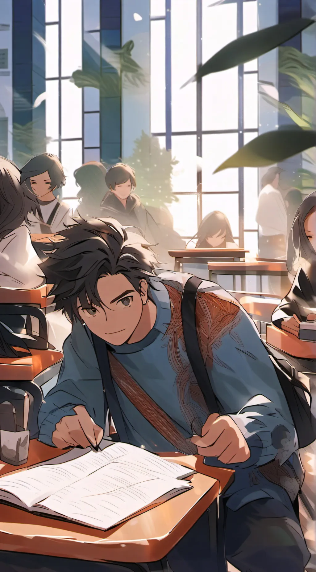 ai character: mha background